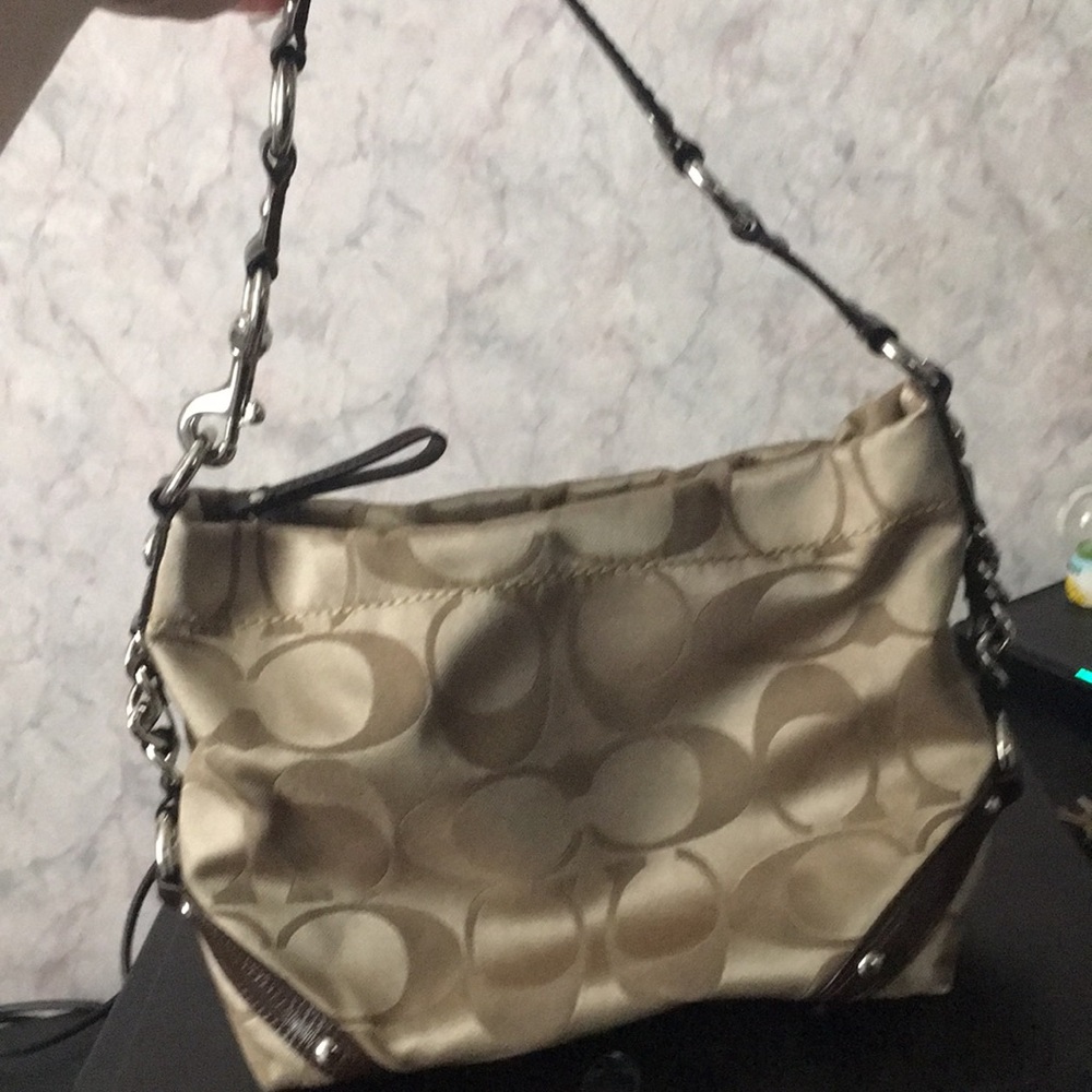 COACH Signature HOBO bag